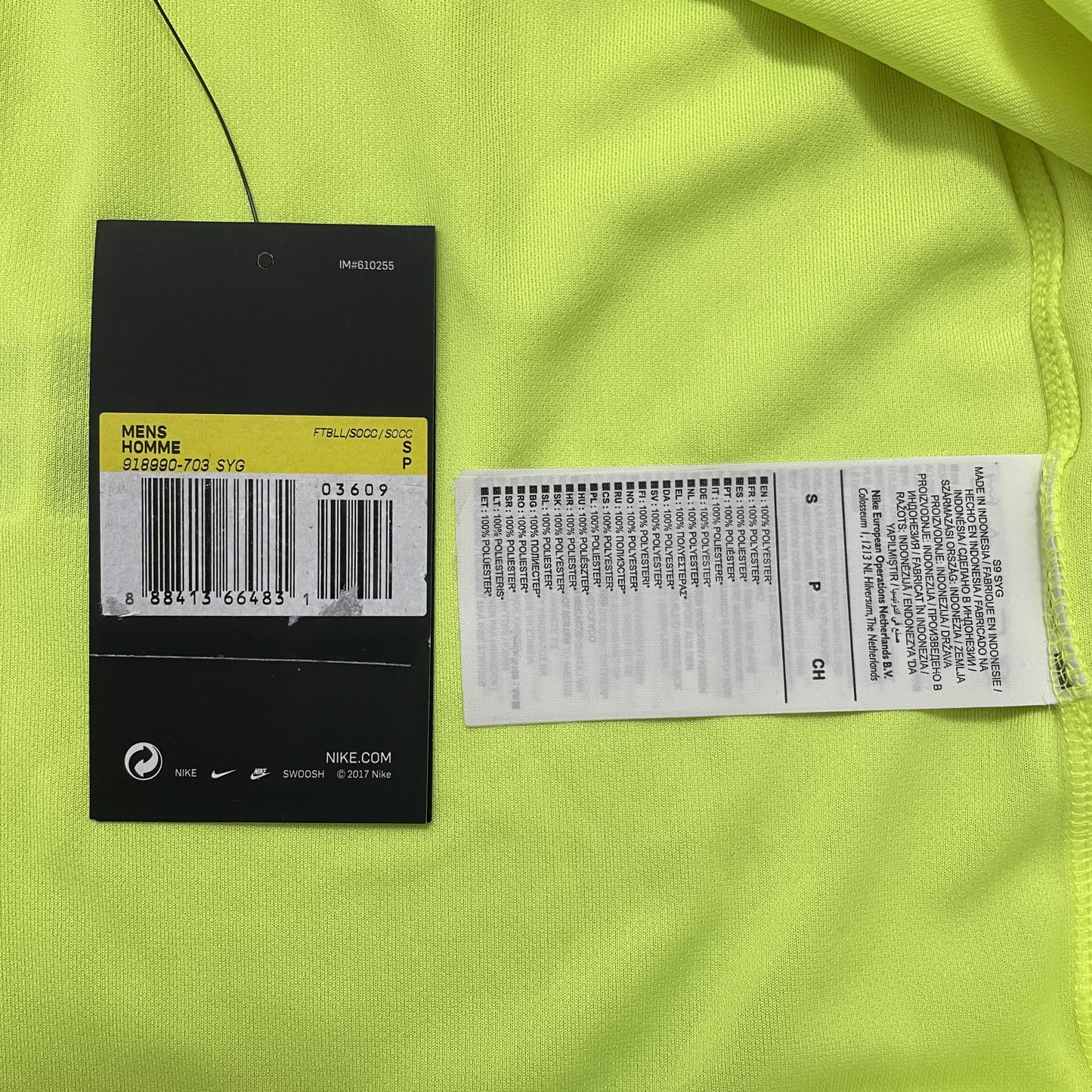 2018-2019 FC Barcelona away shirt (S)