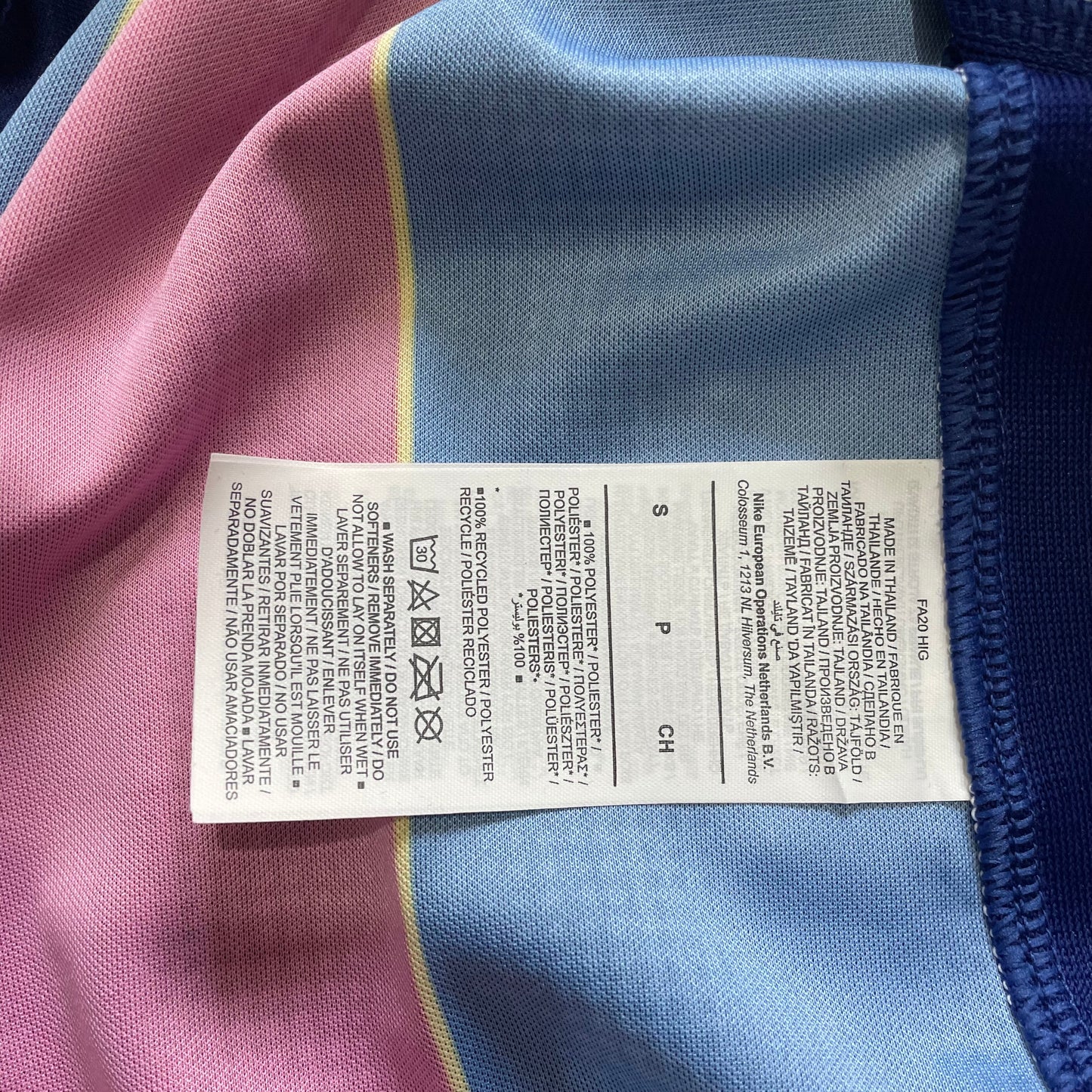 <tc>2020-2021 FC Barcelona camiseta local #10 Messi (Número de homenaje) (M, L)</tc>
