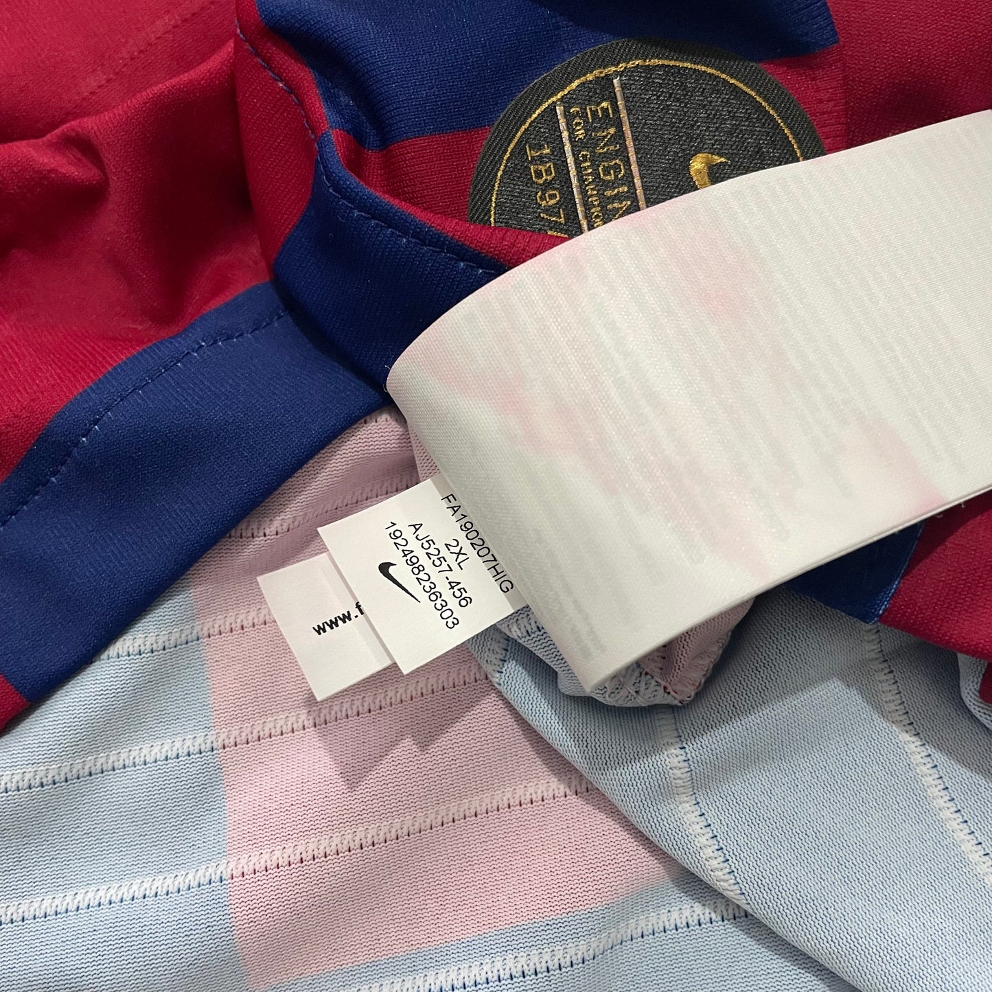 2019-2020 FC Barcelona home match shirt #3 Piqué (XXL)