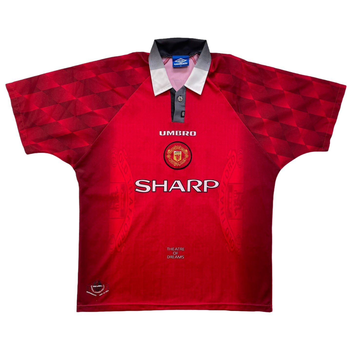 <tc>1996-1997 Manchester United FC camiseta local #10 Beckham (XL)</tc>