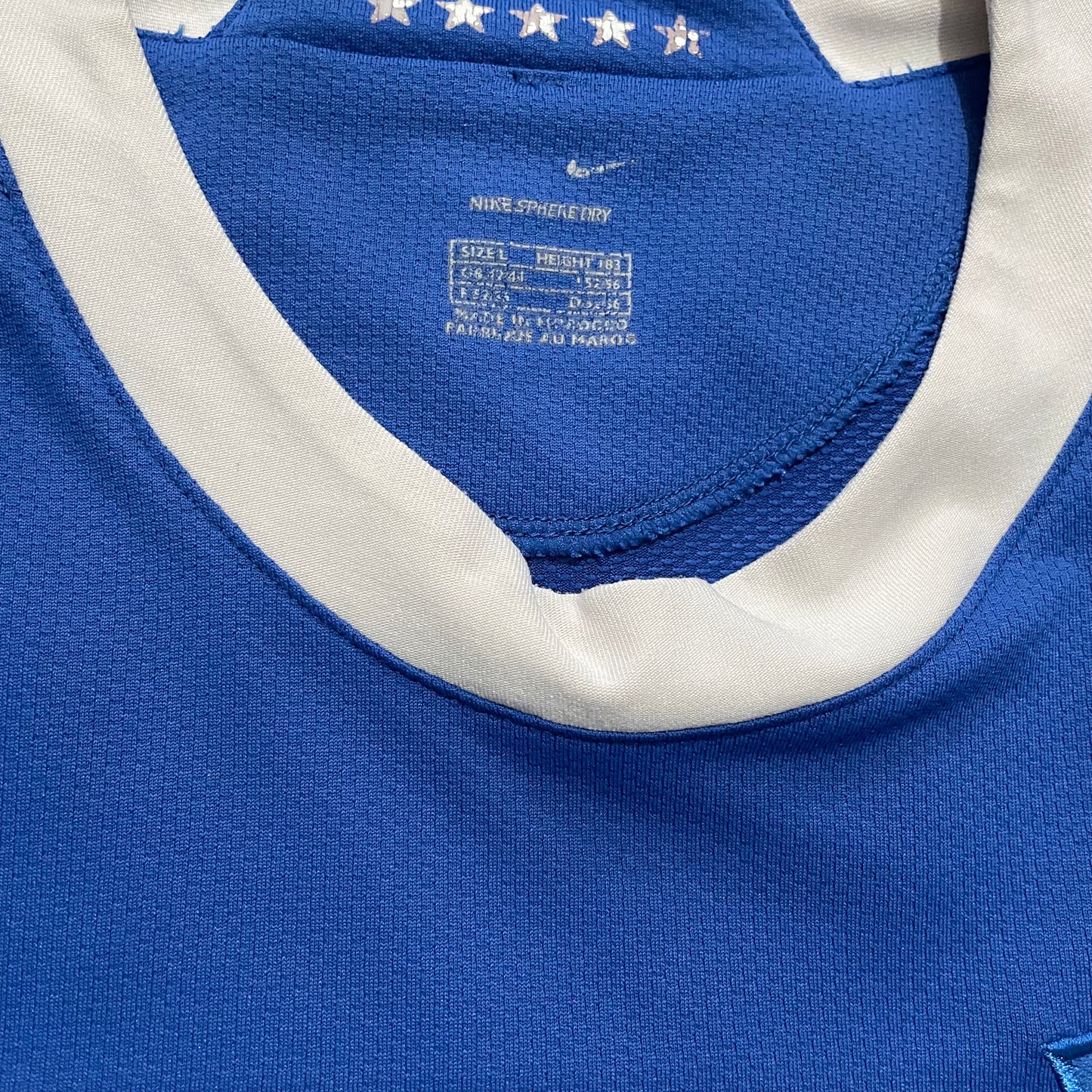 <tc>2006 Mundial camiseta visitante #10 Ronaldinho (L)</tc>