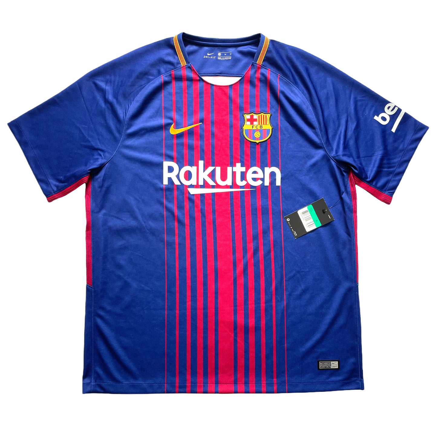 <tc>2017-2018 FC Barcelona camiseta local #8 Iniesta (XL)</tc>