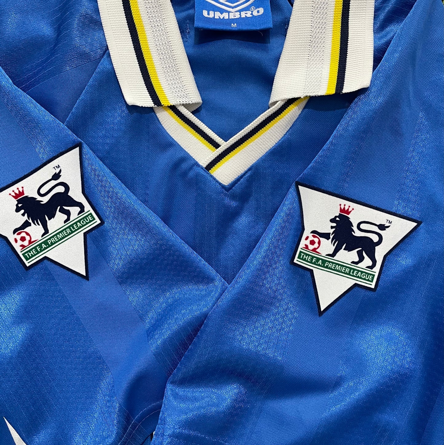 1997-1999 Chelsea FC home shirt #25 Zola (M)