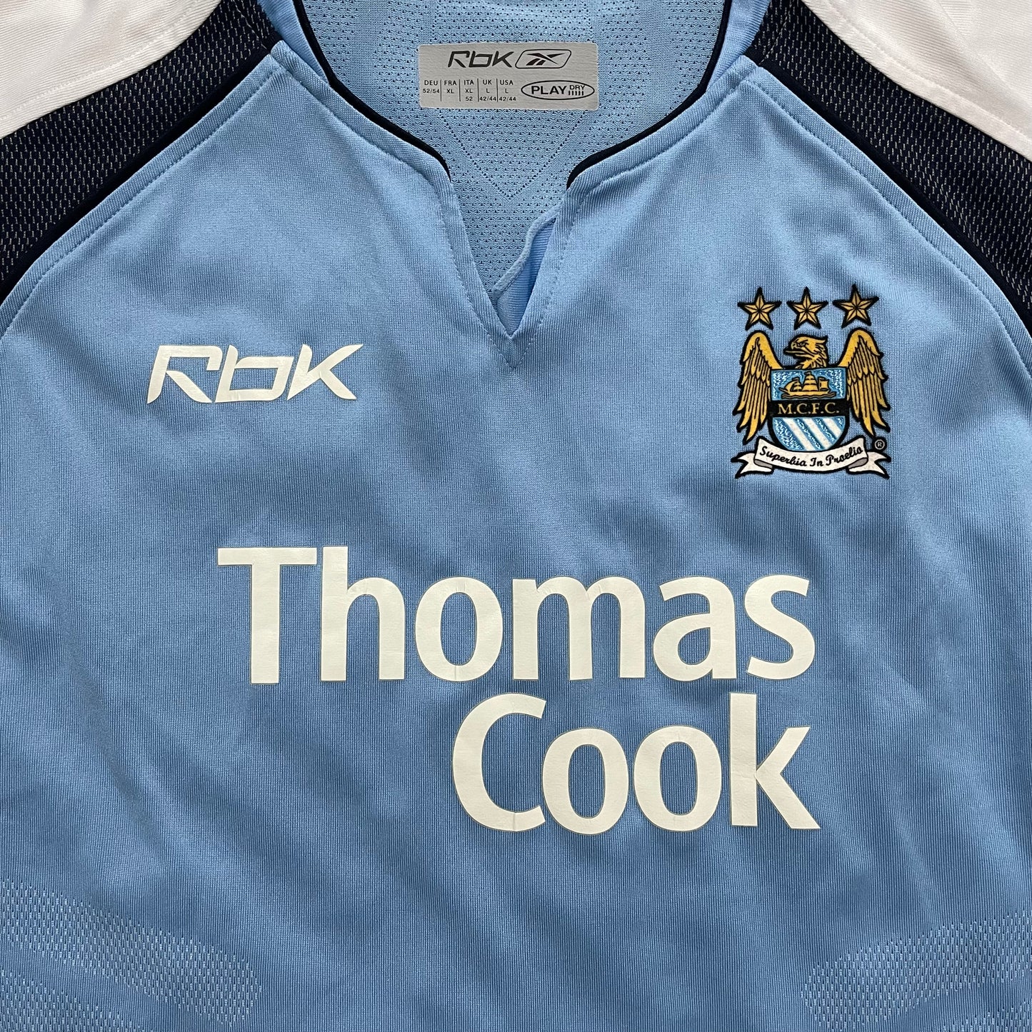 2006-2007 Manchester City FC home shirt (L)