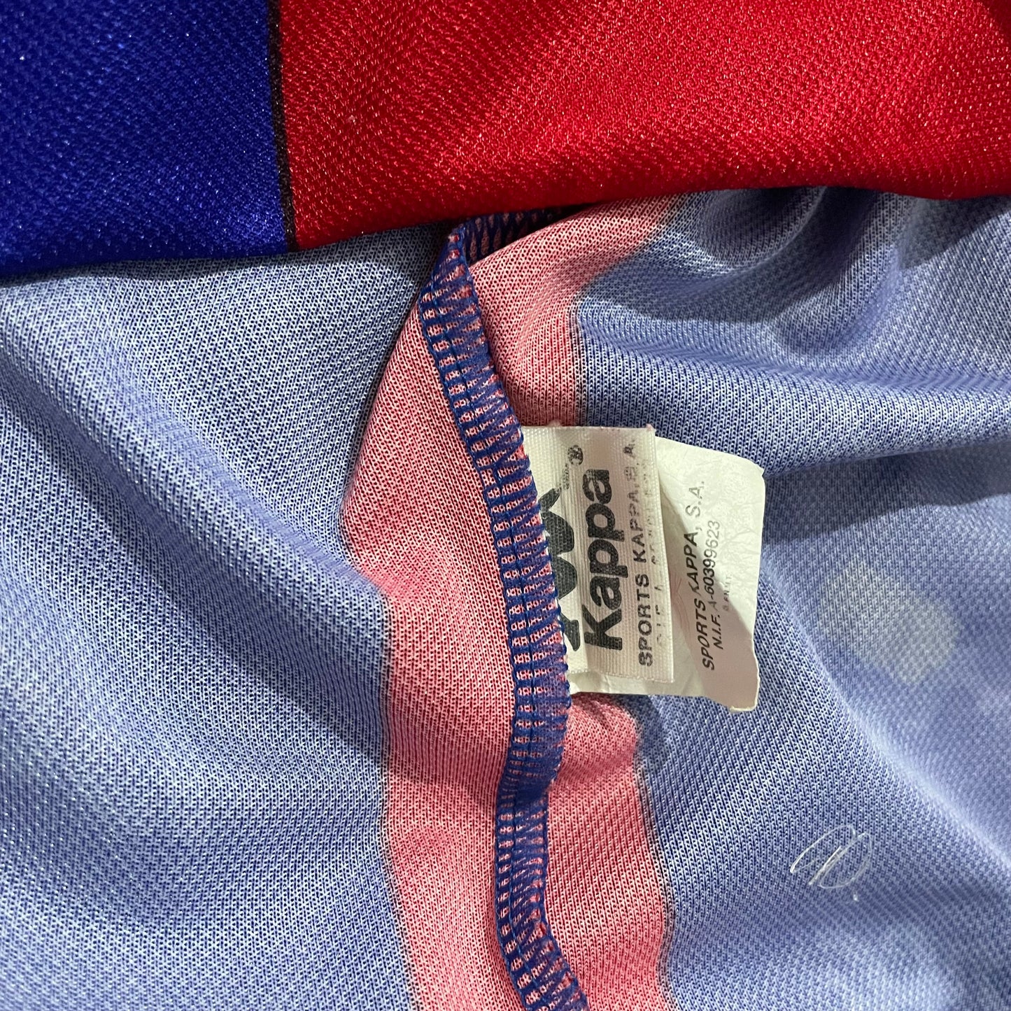1996-1997 FC Barcelona home shirt #9 Ronaldo (L)