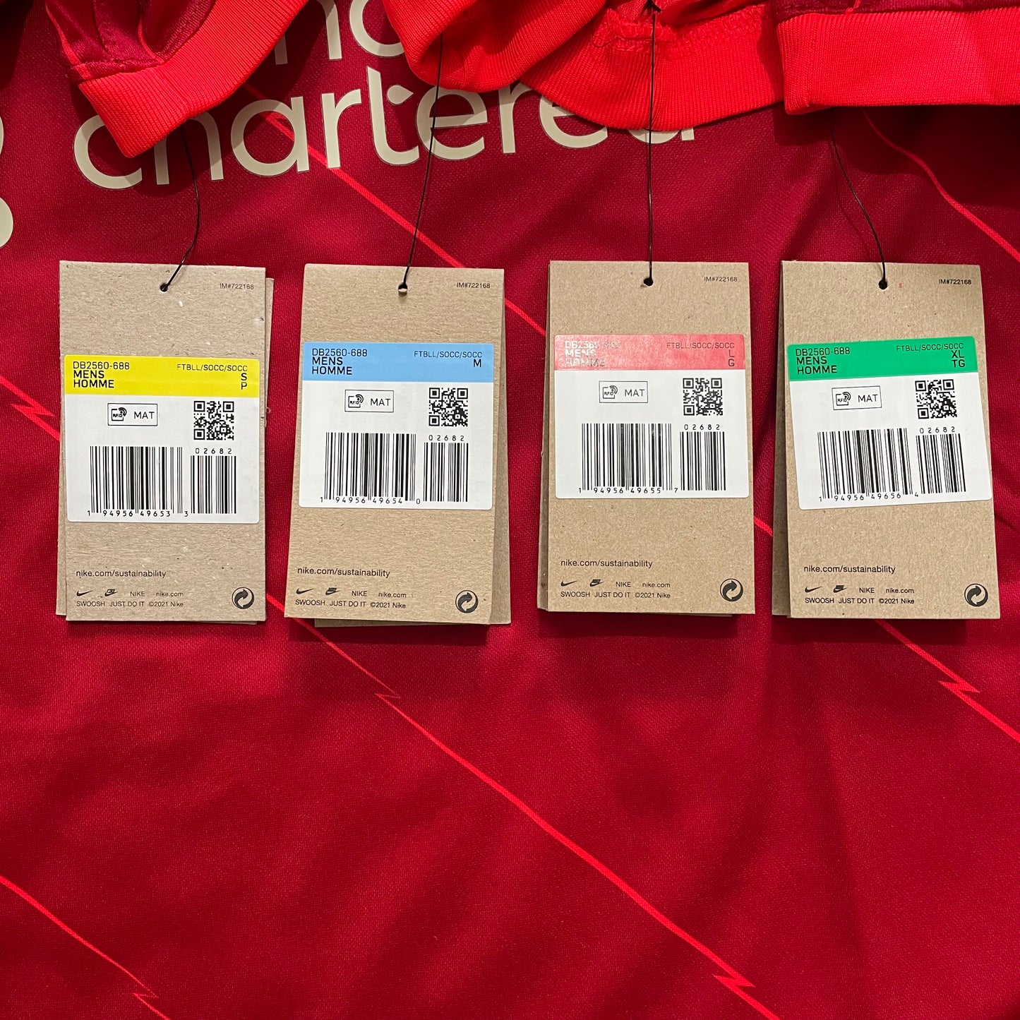 <tc>2021-2022 Liverpool FC camiseta local (S, M, L)</tc>