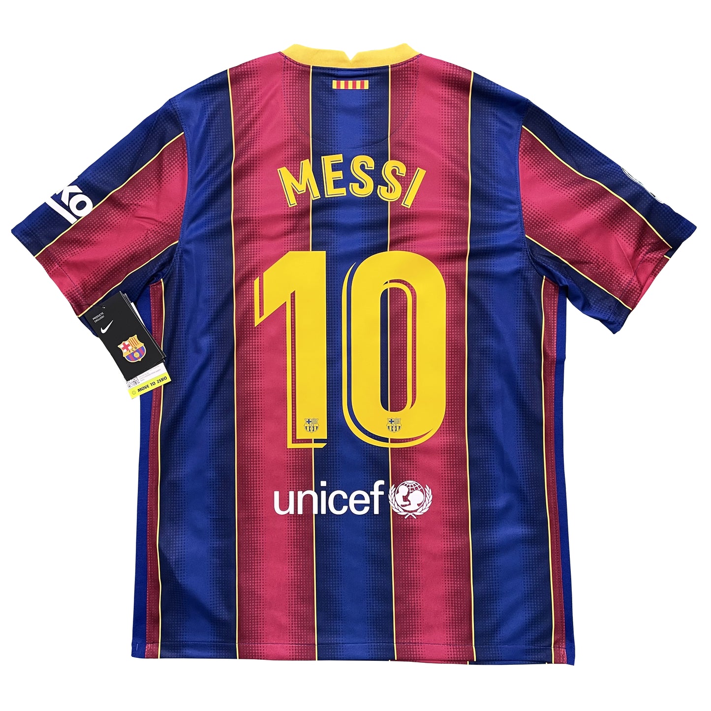 <tc>2020-2021 FC Barcelona camiseta local #10 Messi (M, L)</tc>