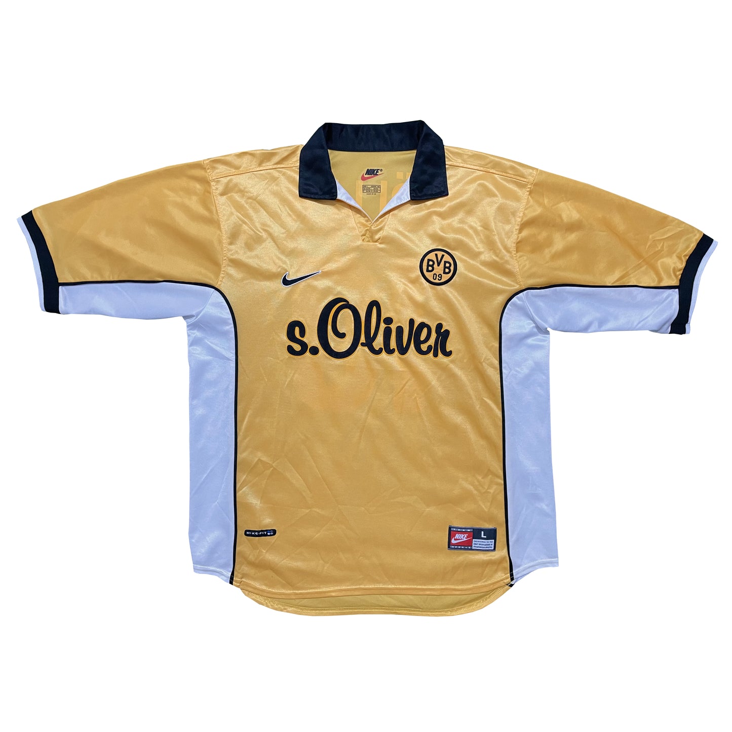 1999-2000 Borussia Dortmund home shirt #10 Möller (L)