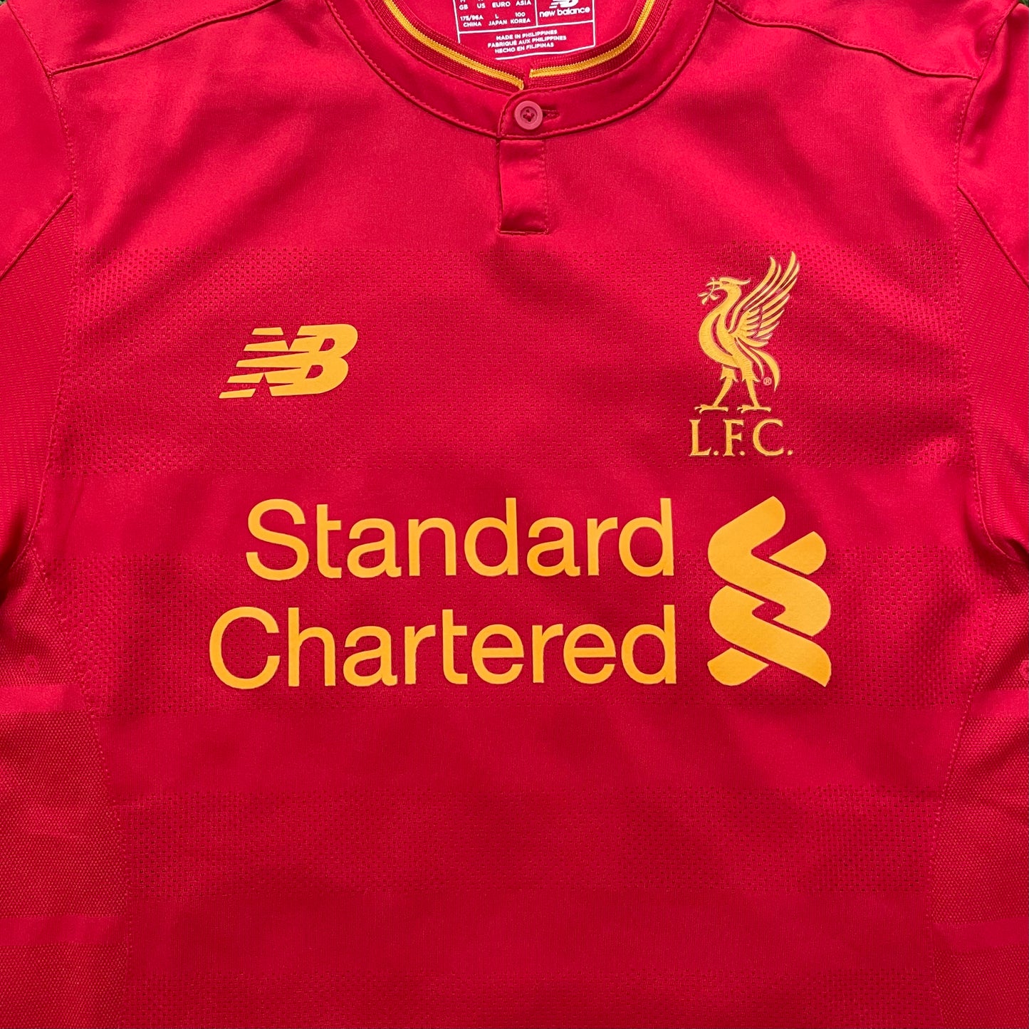 <tc>2016-2017 Liverpool FC camiseta local (M)</tc>