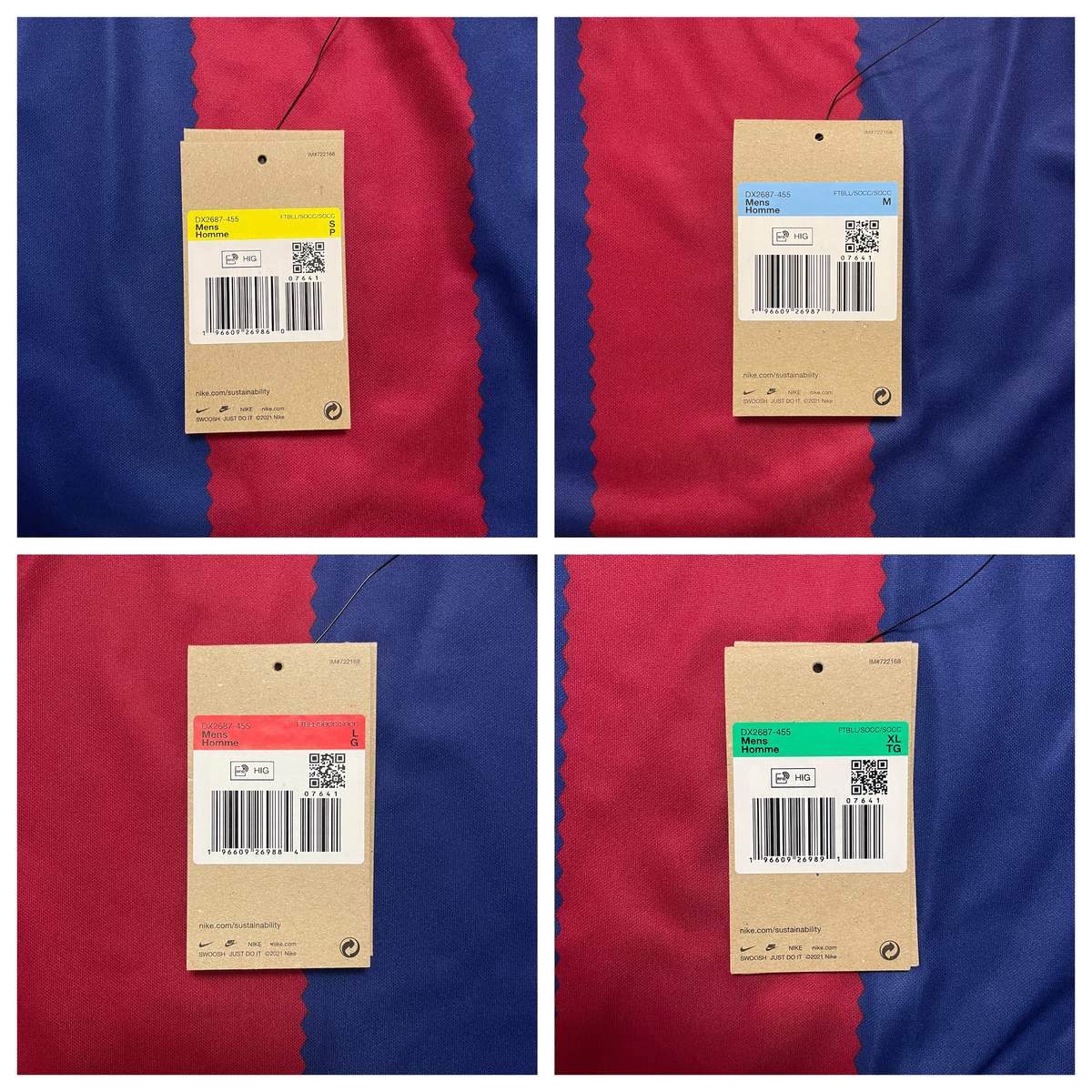 2023-2024 FC Barcelona home shirt #27 Lamine Yamal (S, M, L, XL)