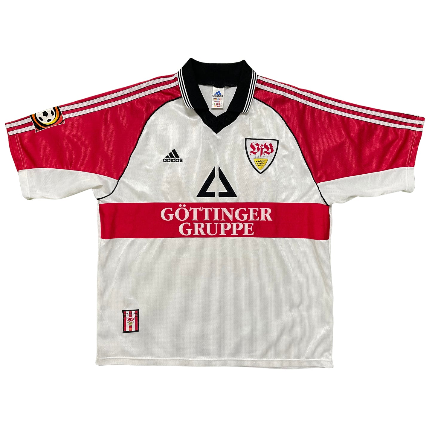 <tc>1998-1999 VfB Stuttgart camiseta local #12 Keller(XL)</tc>