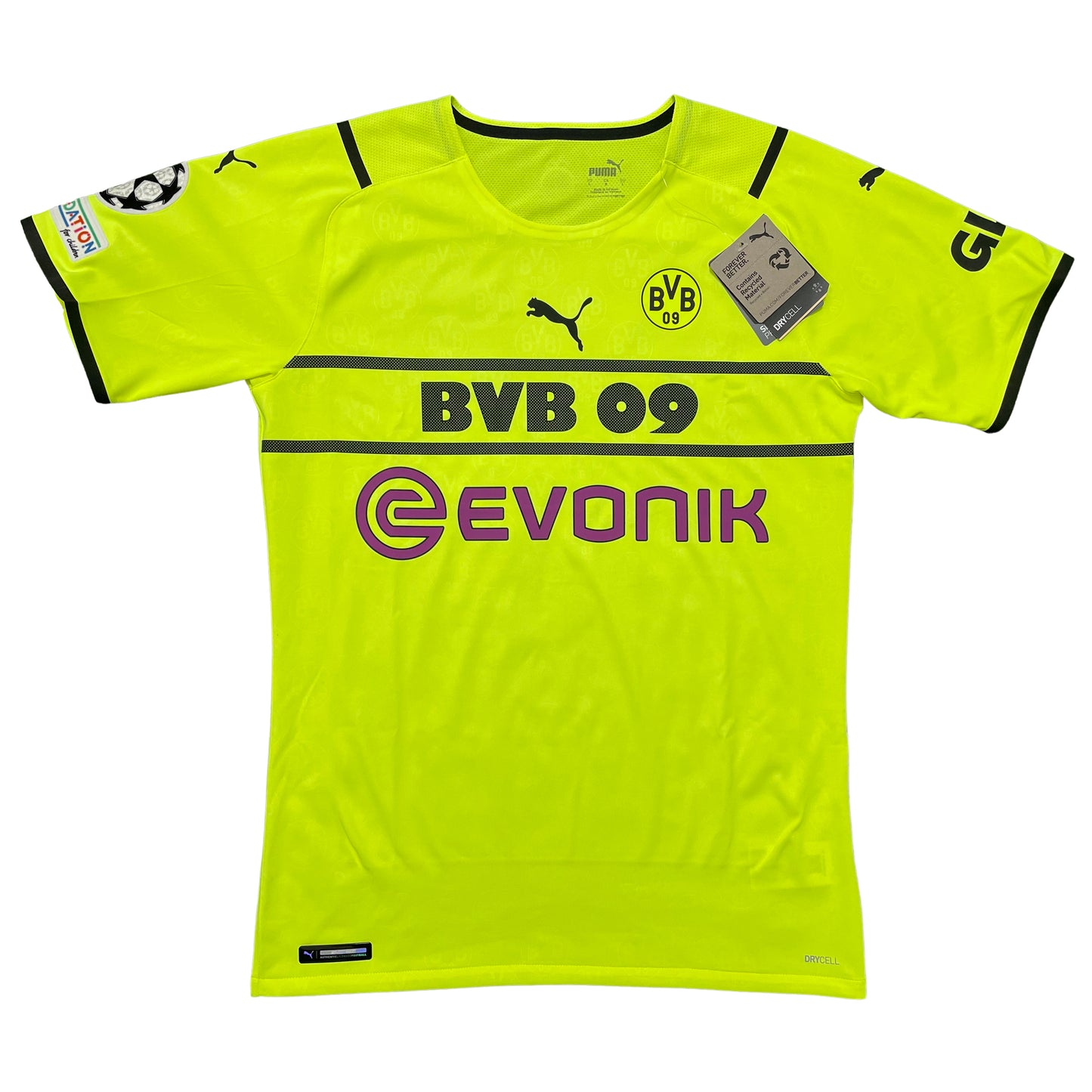 2021-2022 Borussia Dortmund home match/authentic European shirt #9 Haaland (L)