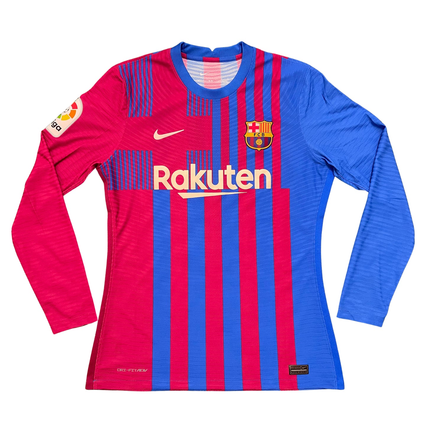 2021-2022 FC Barcelona Player Issue home shirt #3 Piqué (L)