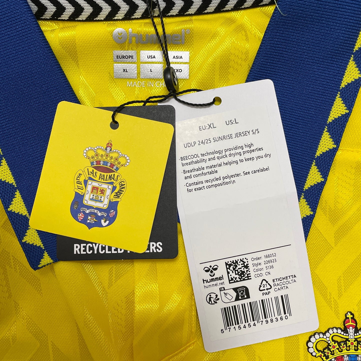 2024-2025 UD Las Palmas home shirt #10 Moleiro (XL)