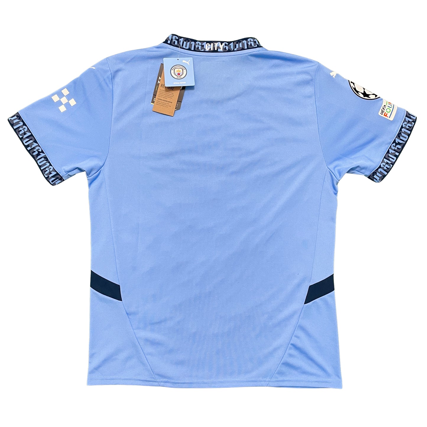 2024-2025 Manchester City FC home shirt (S, M, L, XL)