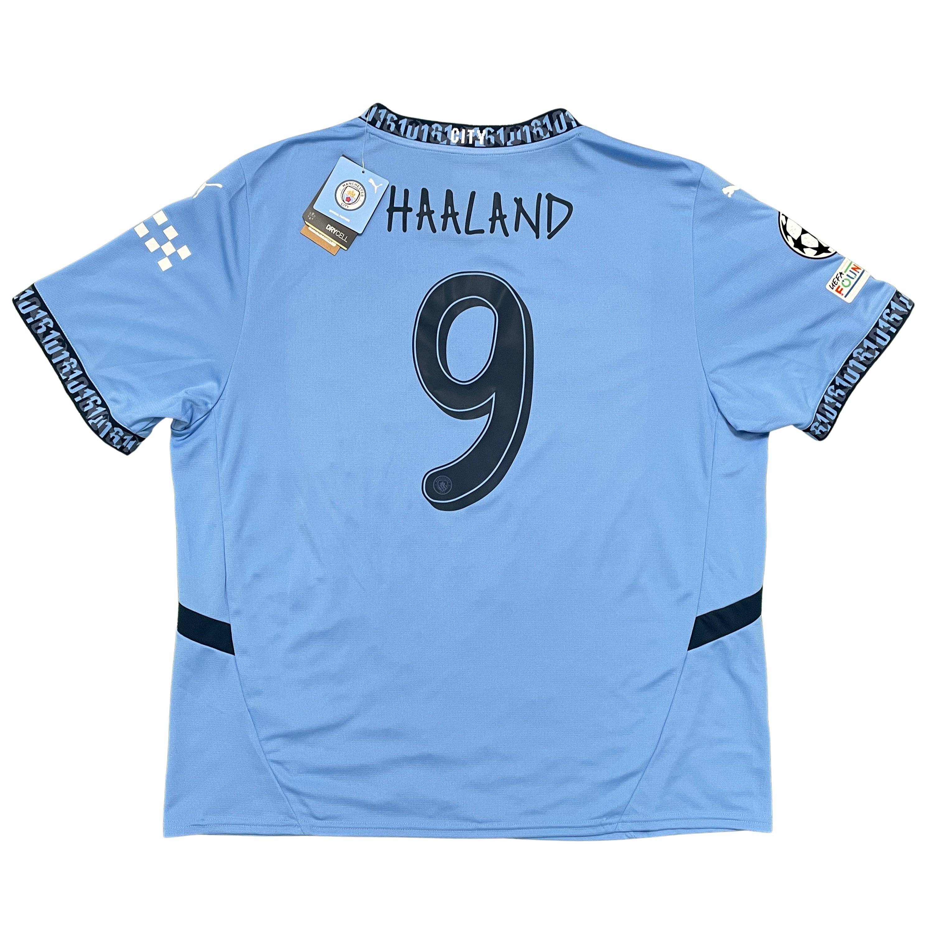 2024-2025 Manchester City home football shirt #9 Haaland