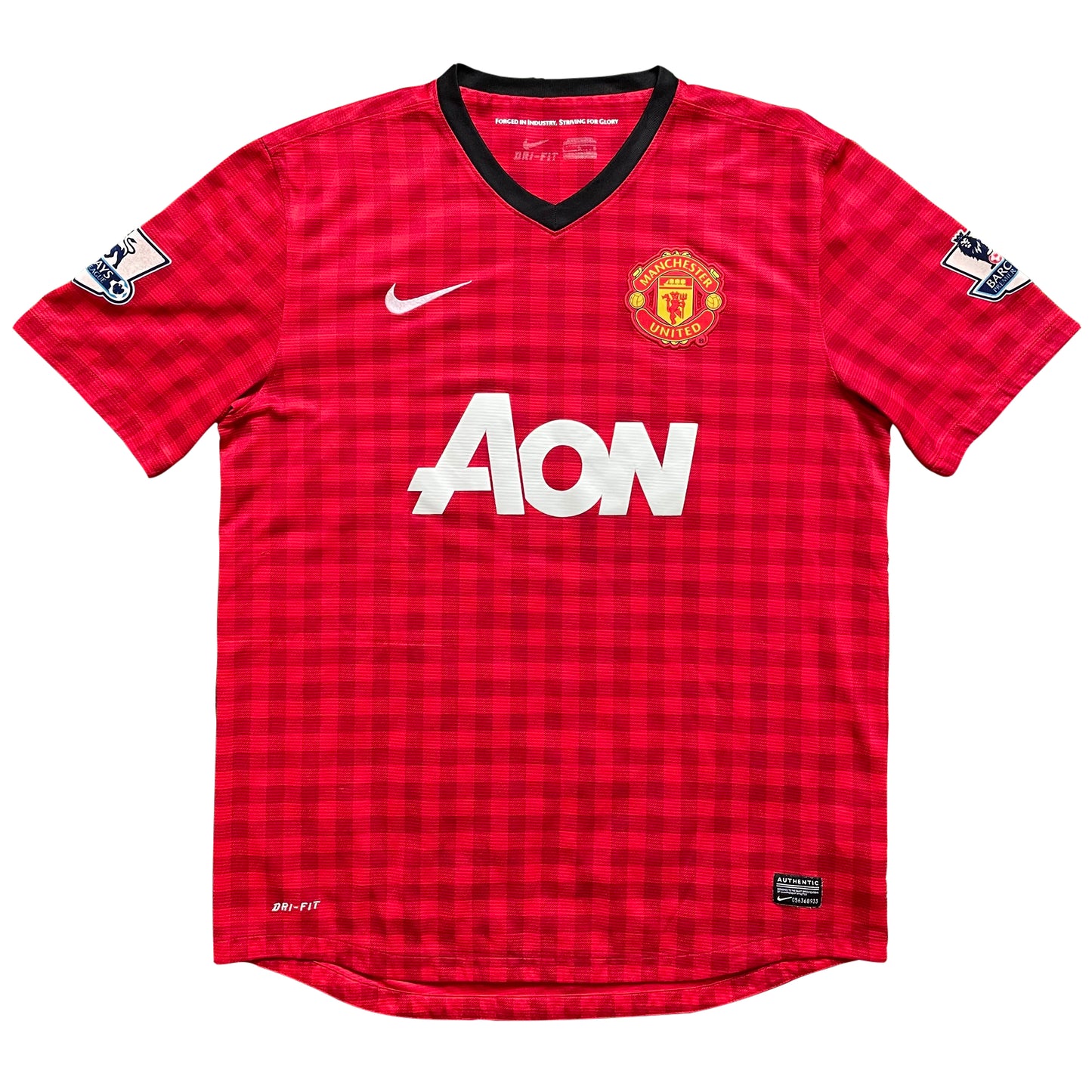 2012-2013 Manchester United FC home shirt #11 Giggs (L)