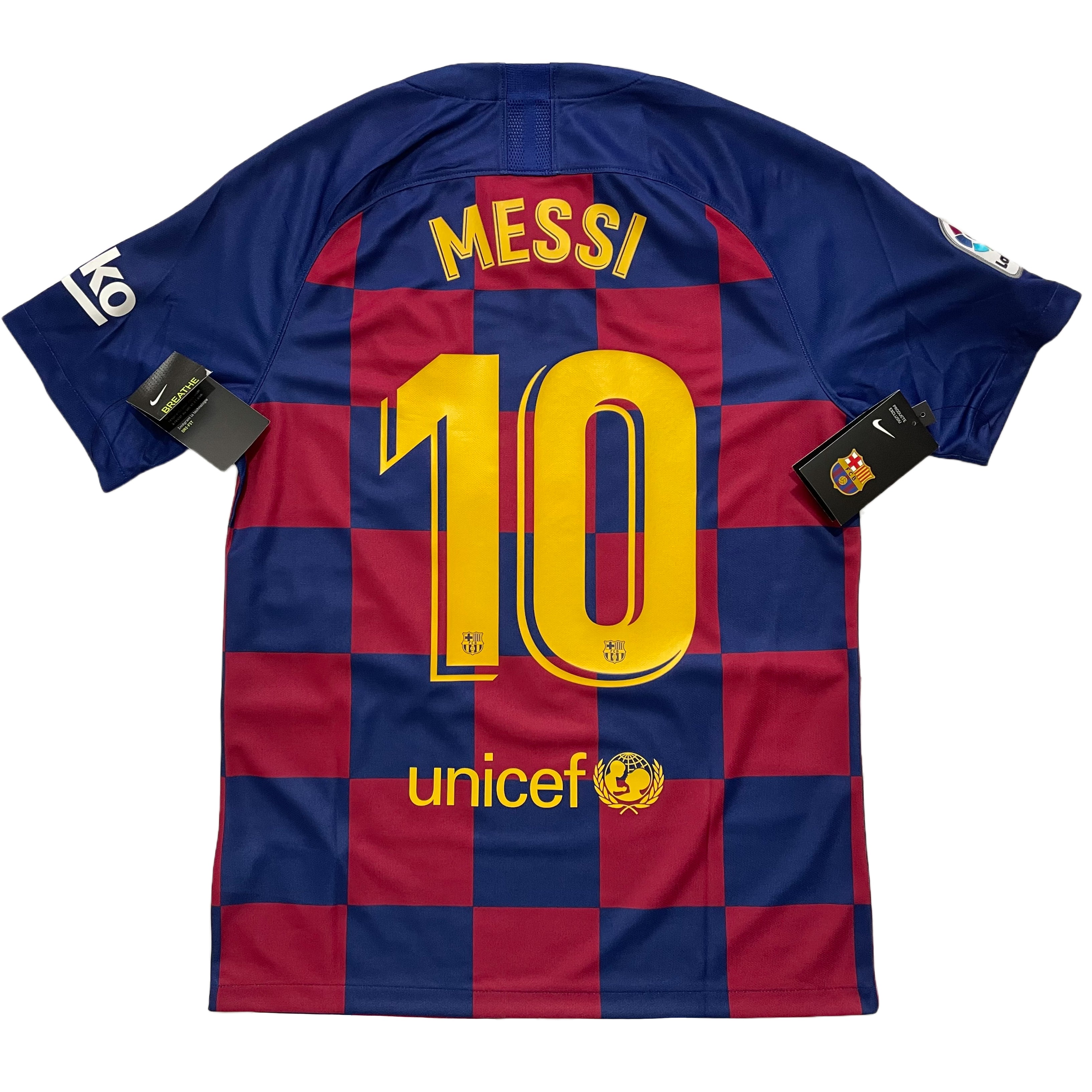 2019-2020 FC Barcelona home shirt #10 Messi (M, L, XL