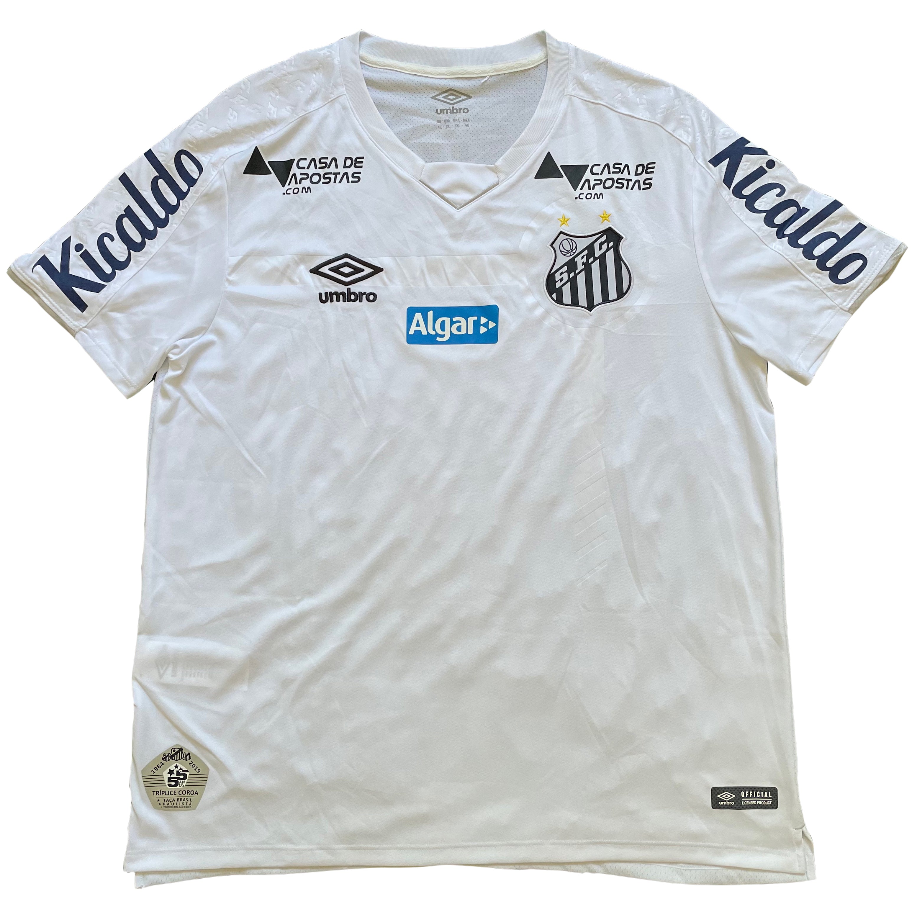 2019 Santos FC home shirt XL Football and Shirts