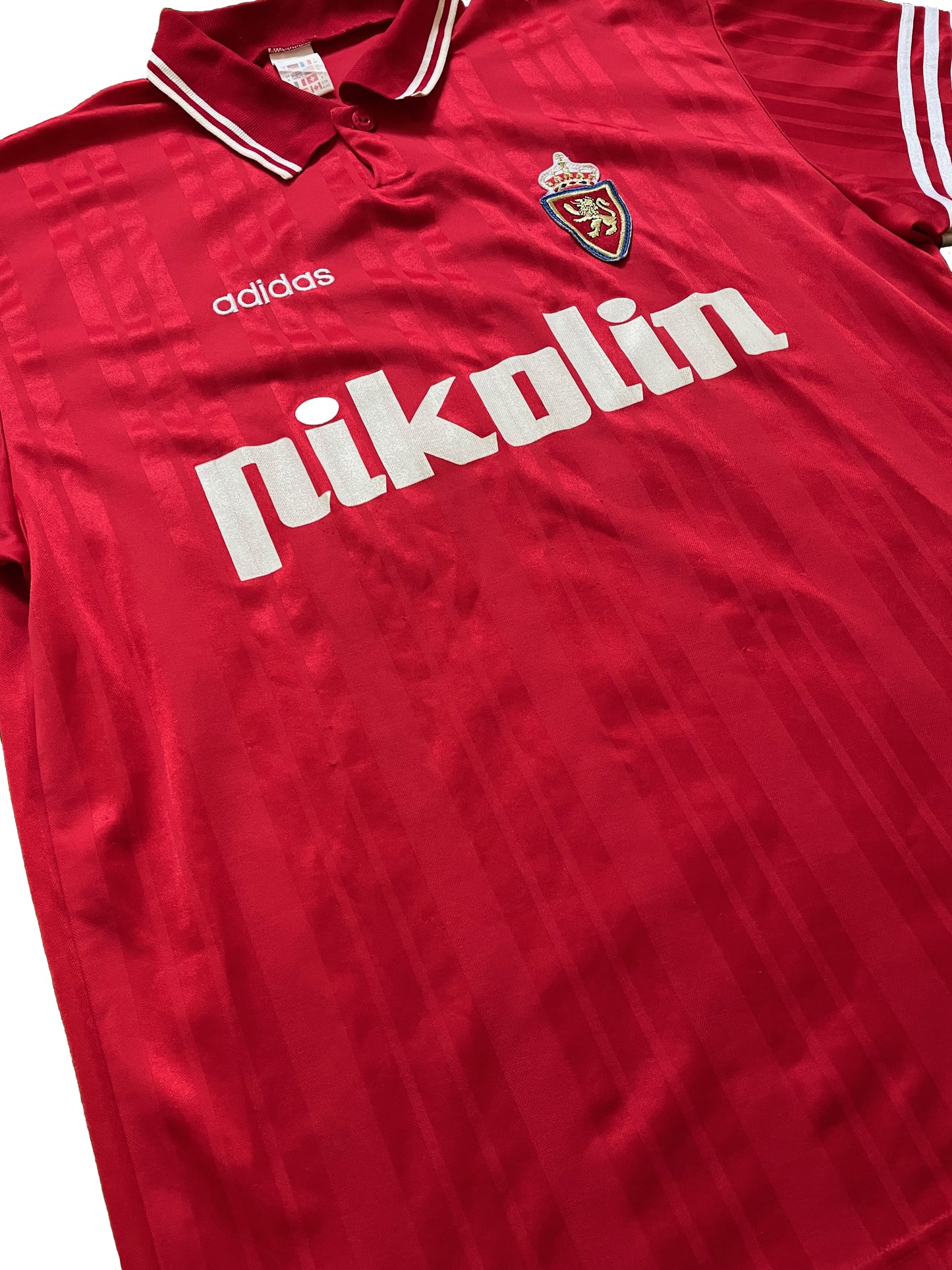 <tc>1995-1996 Real Zaragoza camiseta visitante (XL)</tc>