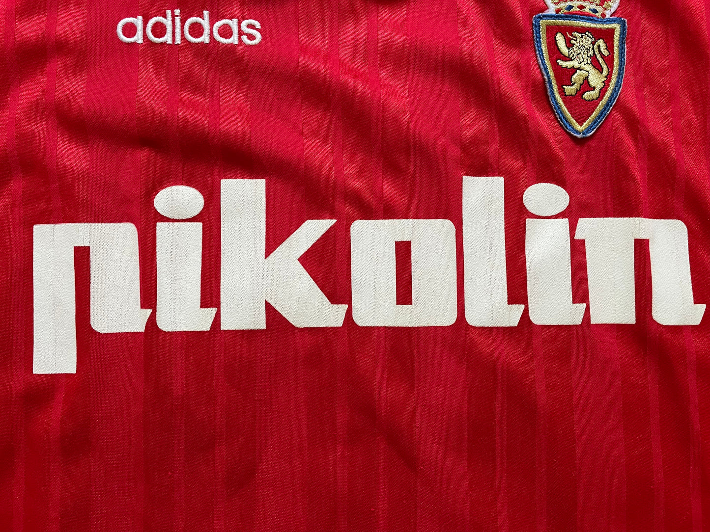<tc>1995-1996 Real Zaragoza camiseta visitante (XL)</tc>