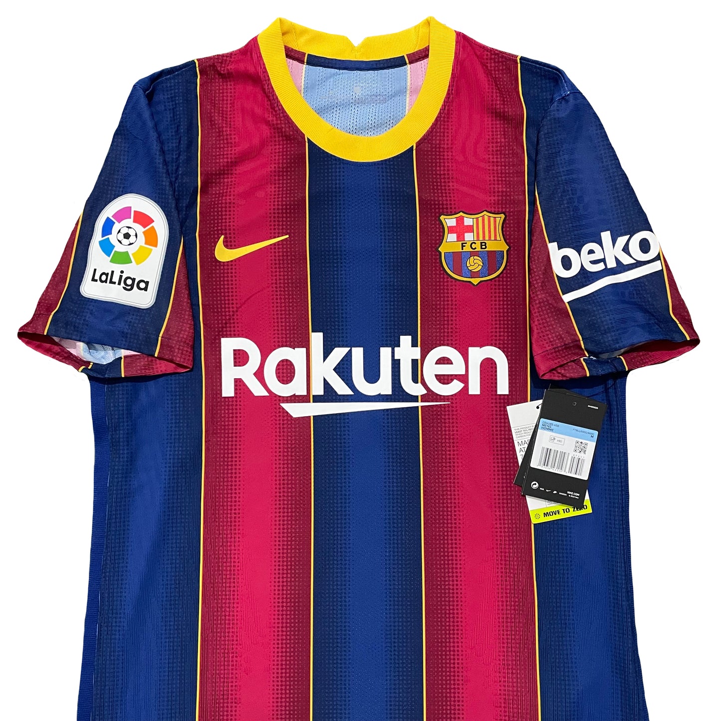 2020-2021 FC Barcelona home match shirt #10 Messi (S)