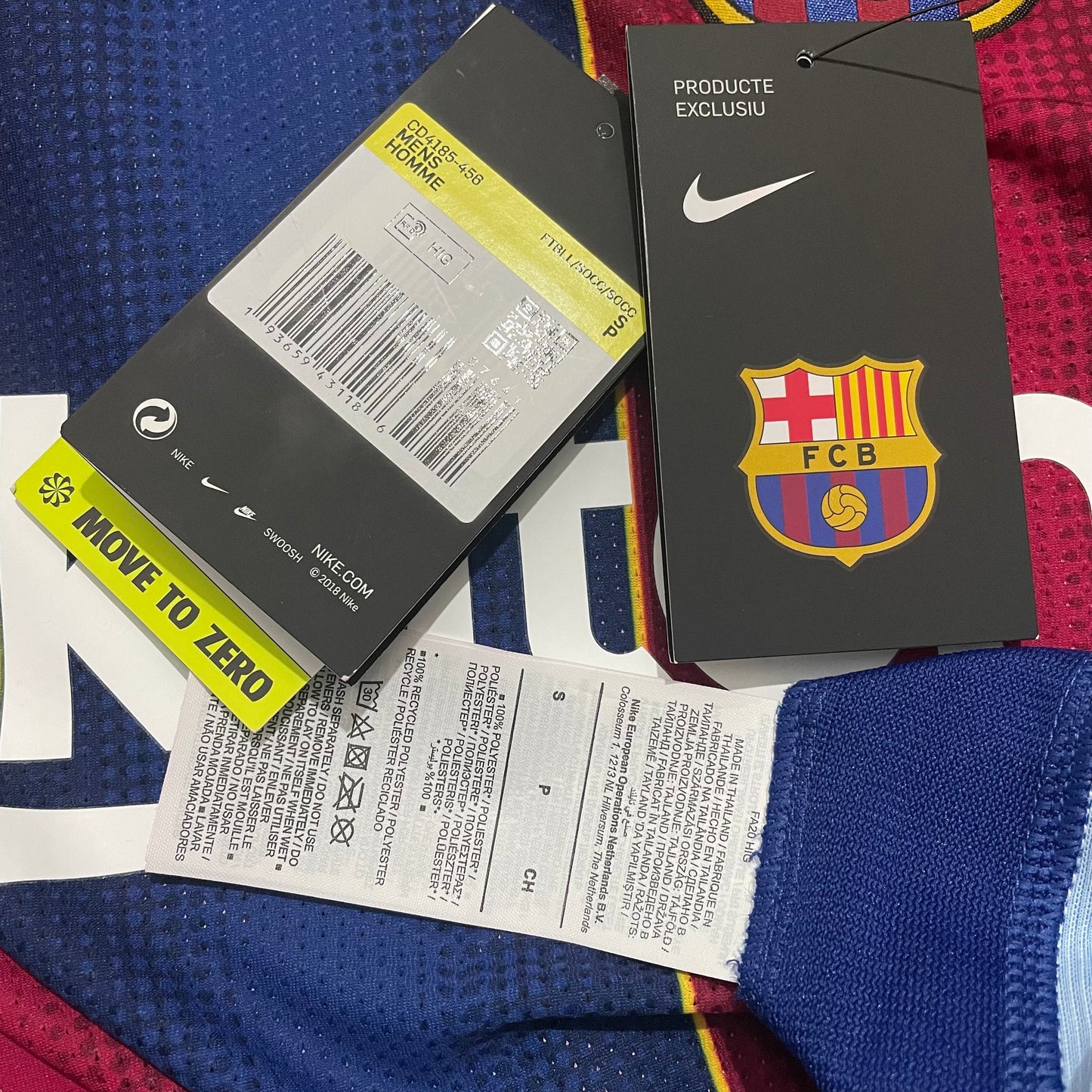 2020-2021 FC Barcelona home match shirt #10 Messi (S)