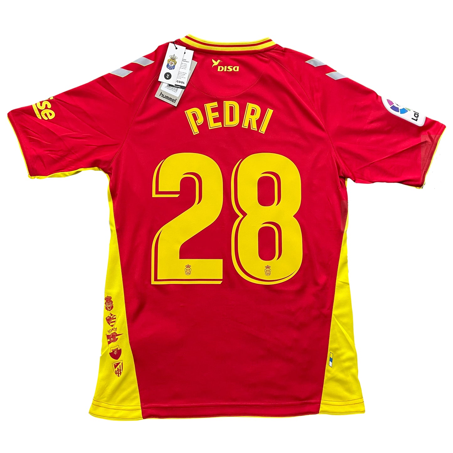 <tc>2019-2020 Las Palmas camiseta visitante #28 Pedri (XL)</tc>