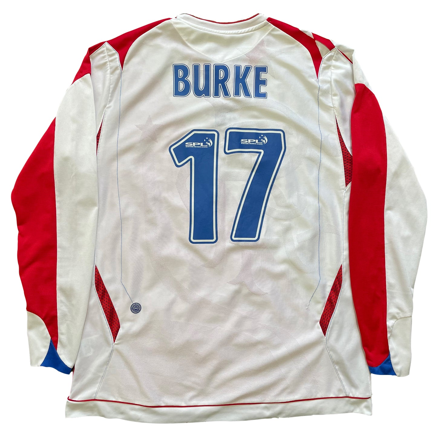 2006-2007 Rangers away shirt #17 Burke (L)