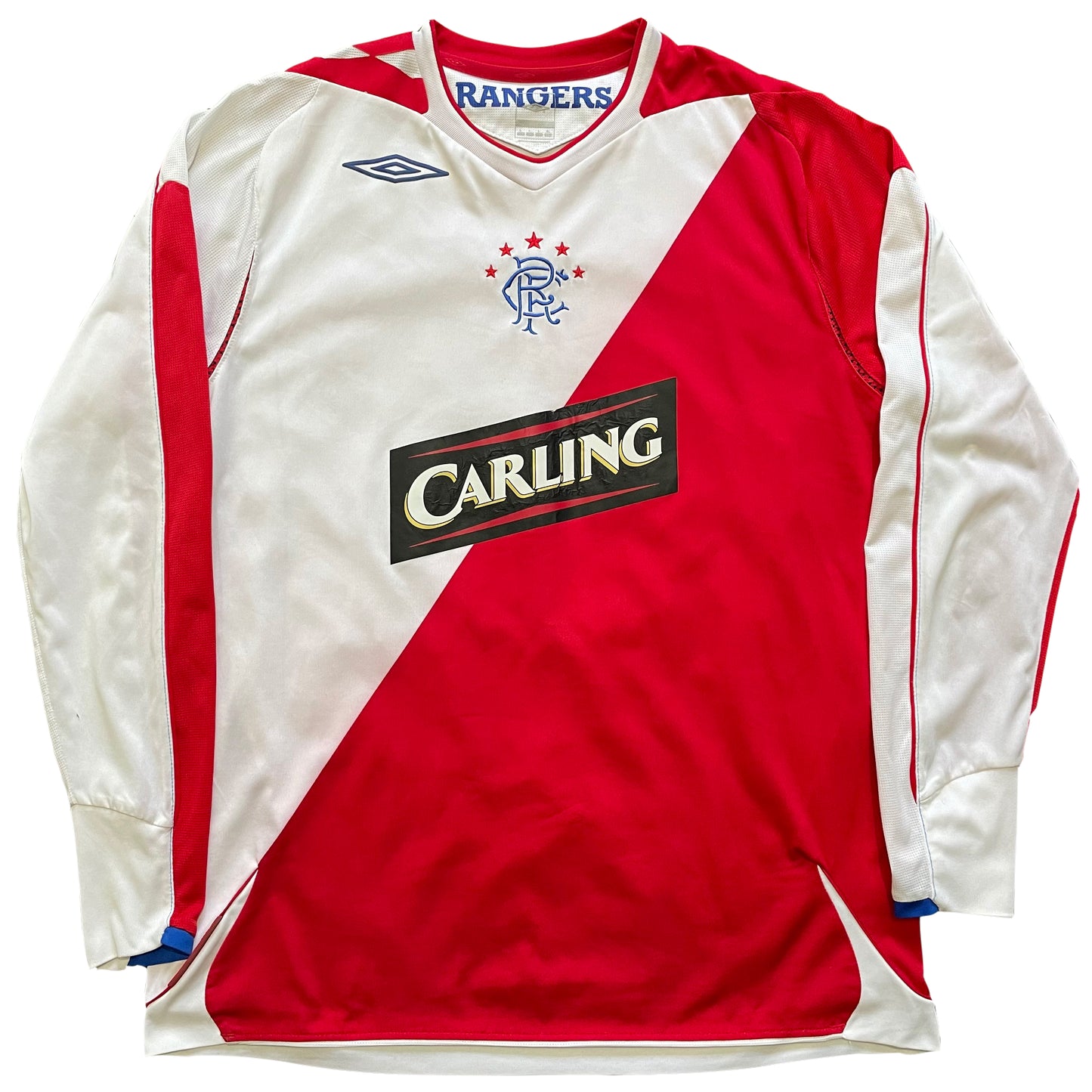2006-2007 Rangers away shirt #17 Burke (L)