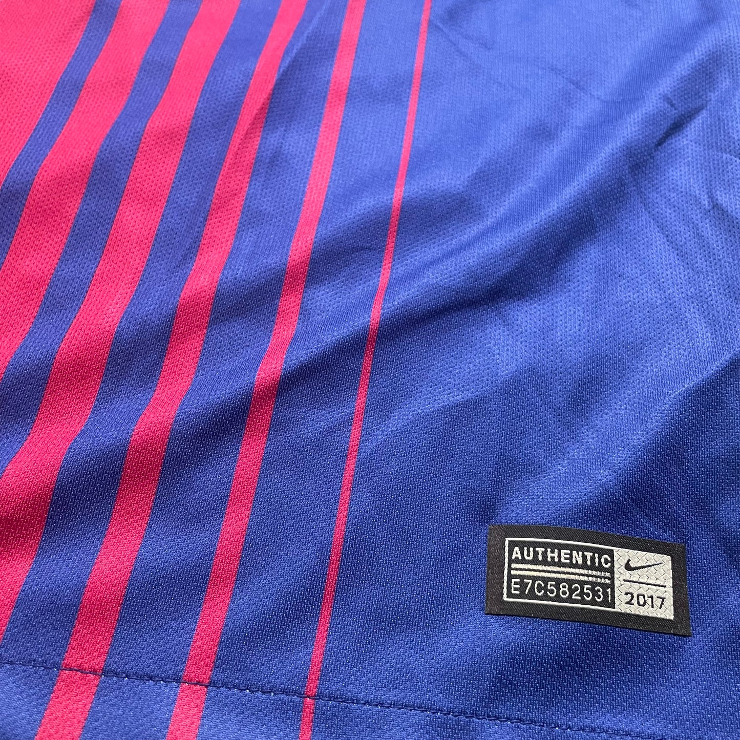 2017-2018 FC Barcelona home shirt (XL)