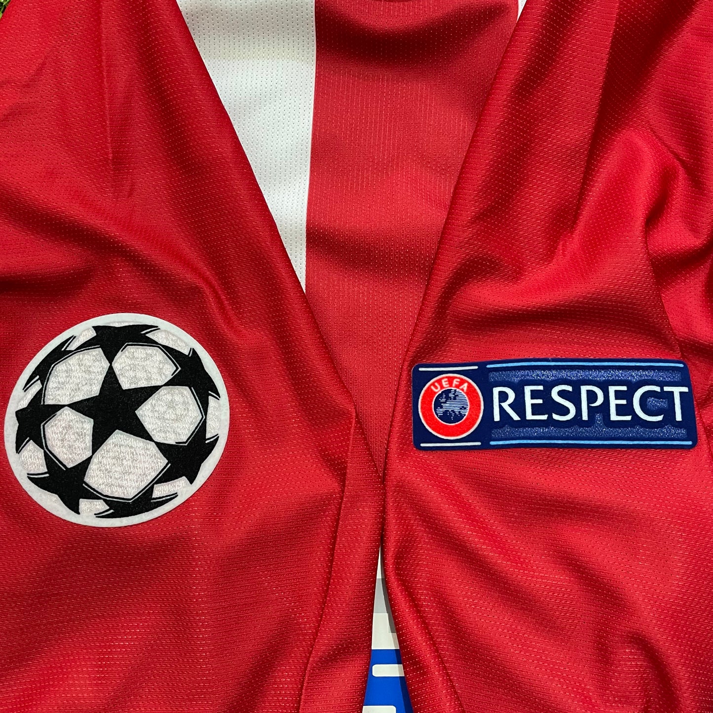2016-2017 Atlético de Madrid camiseta local Match Issue Champions League #9 Torres (L)