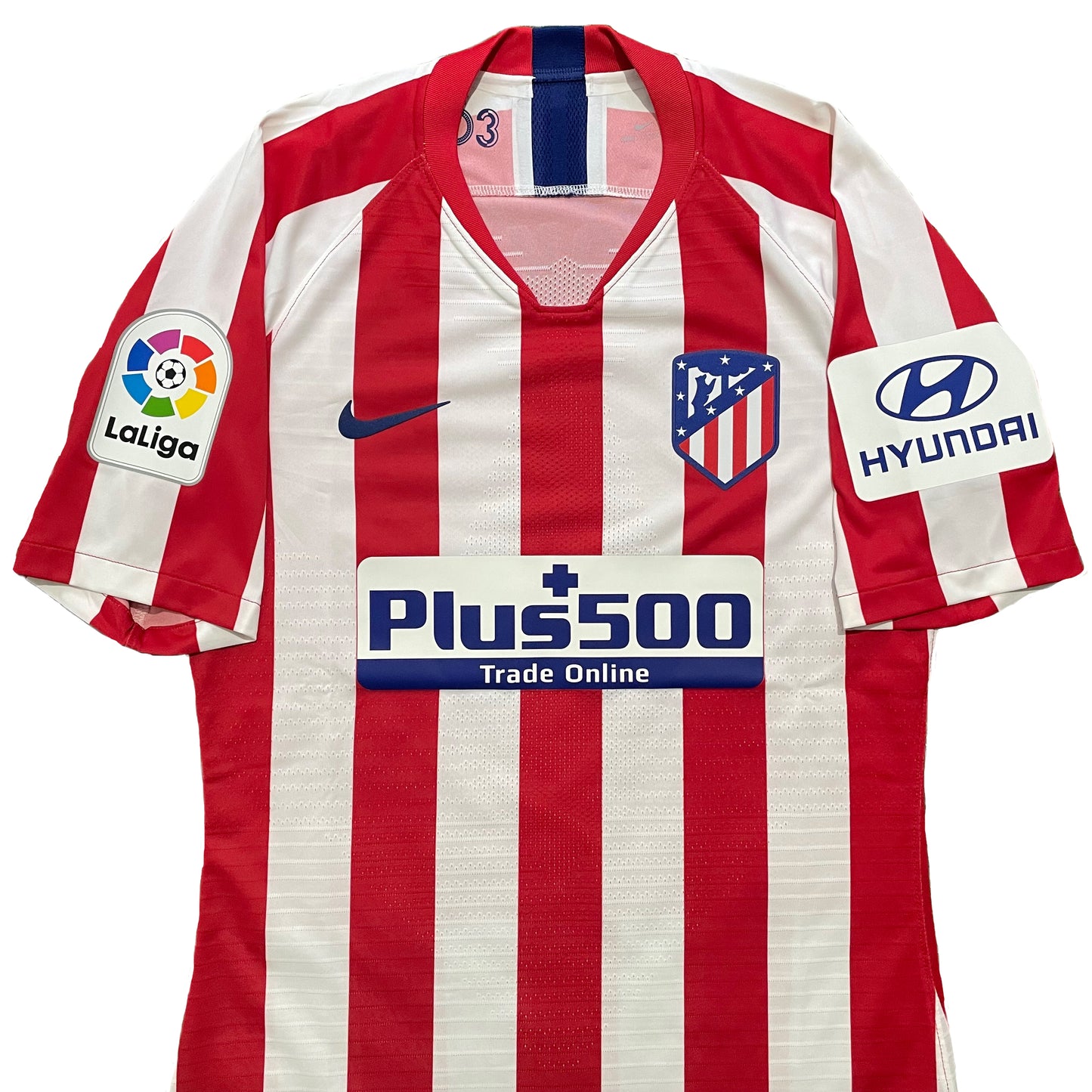 2019-2020 Atlético de Madrid Match Issue LaLiga home shirt #6 Koke (M)
