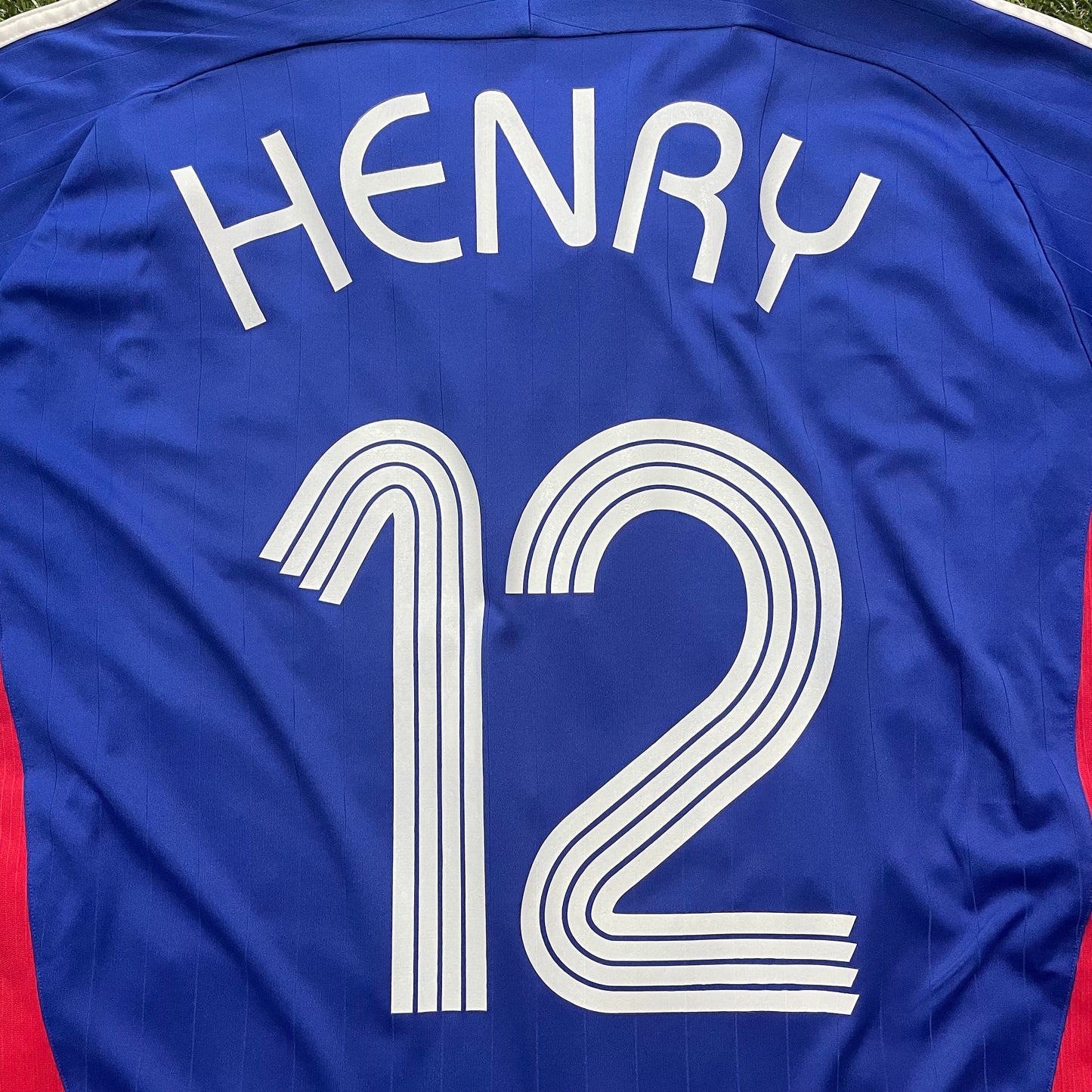 2006 World Cup France home shirt #12 Henry (XL)