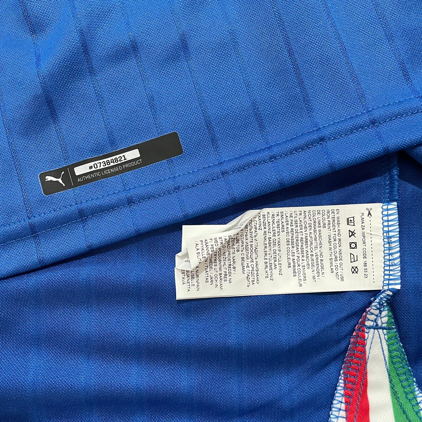 2016 Euro Italy home shirt (L)