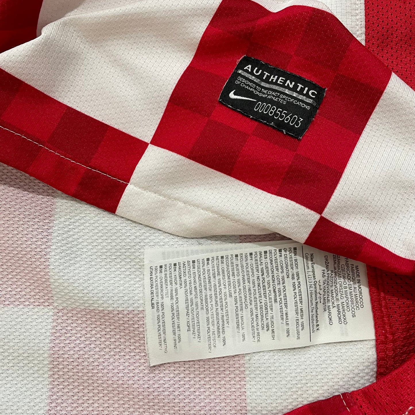<tc>2009-2010 Croacia camiseta local (M)</tc>