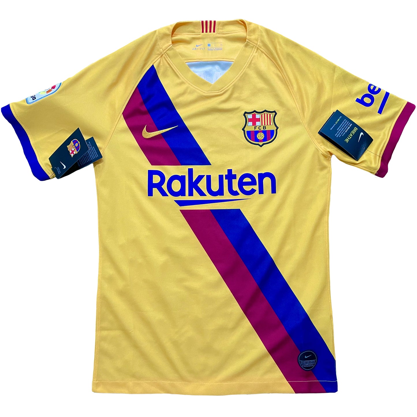 <tc>2019-2020 FC Barcelona camiseta visitante #9 Suárez (S)</tc>