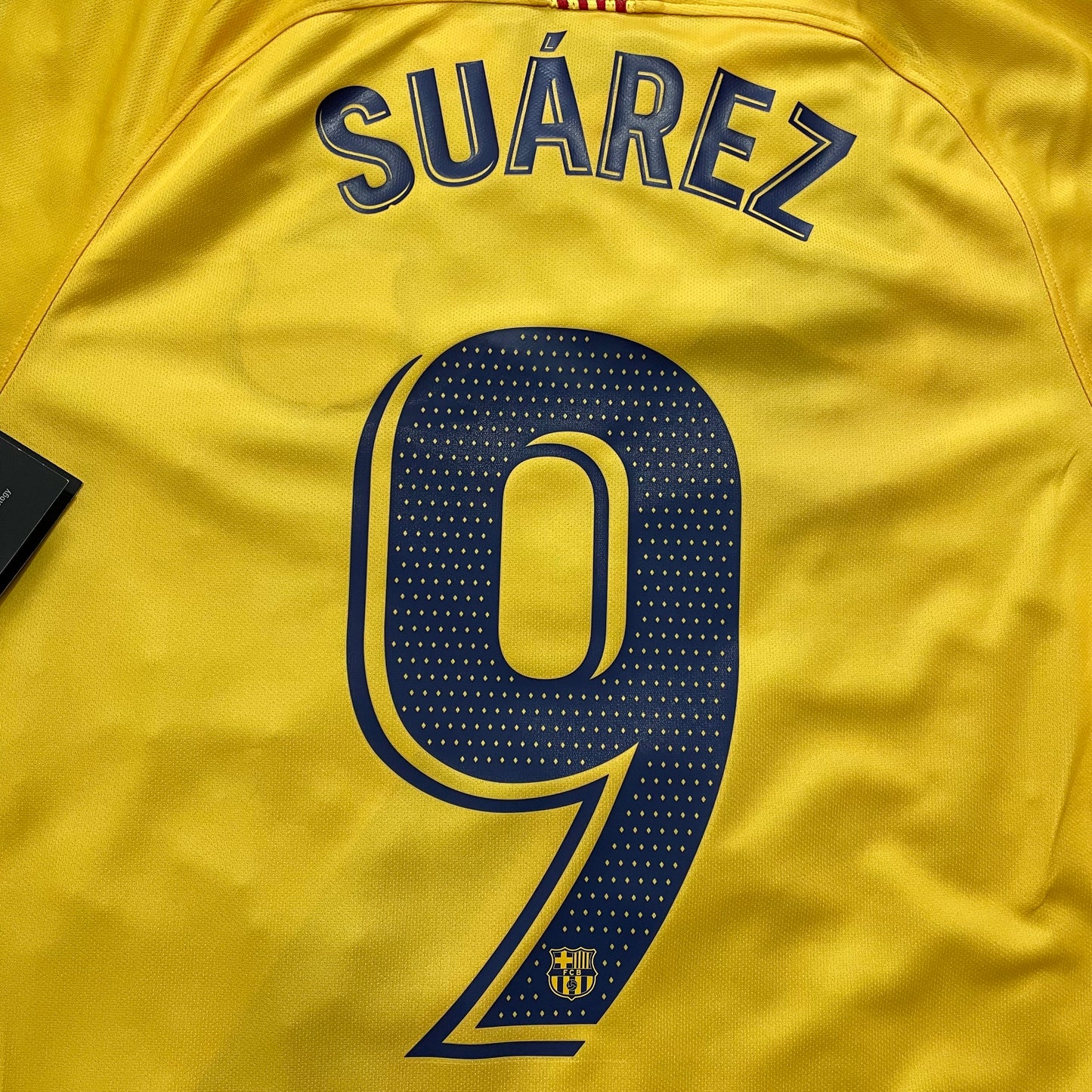 <tc>2019-2020 FC Barcelona camiseta visitante #9 Suárez (S)</tc>