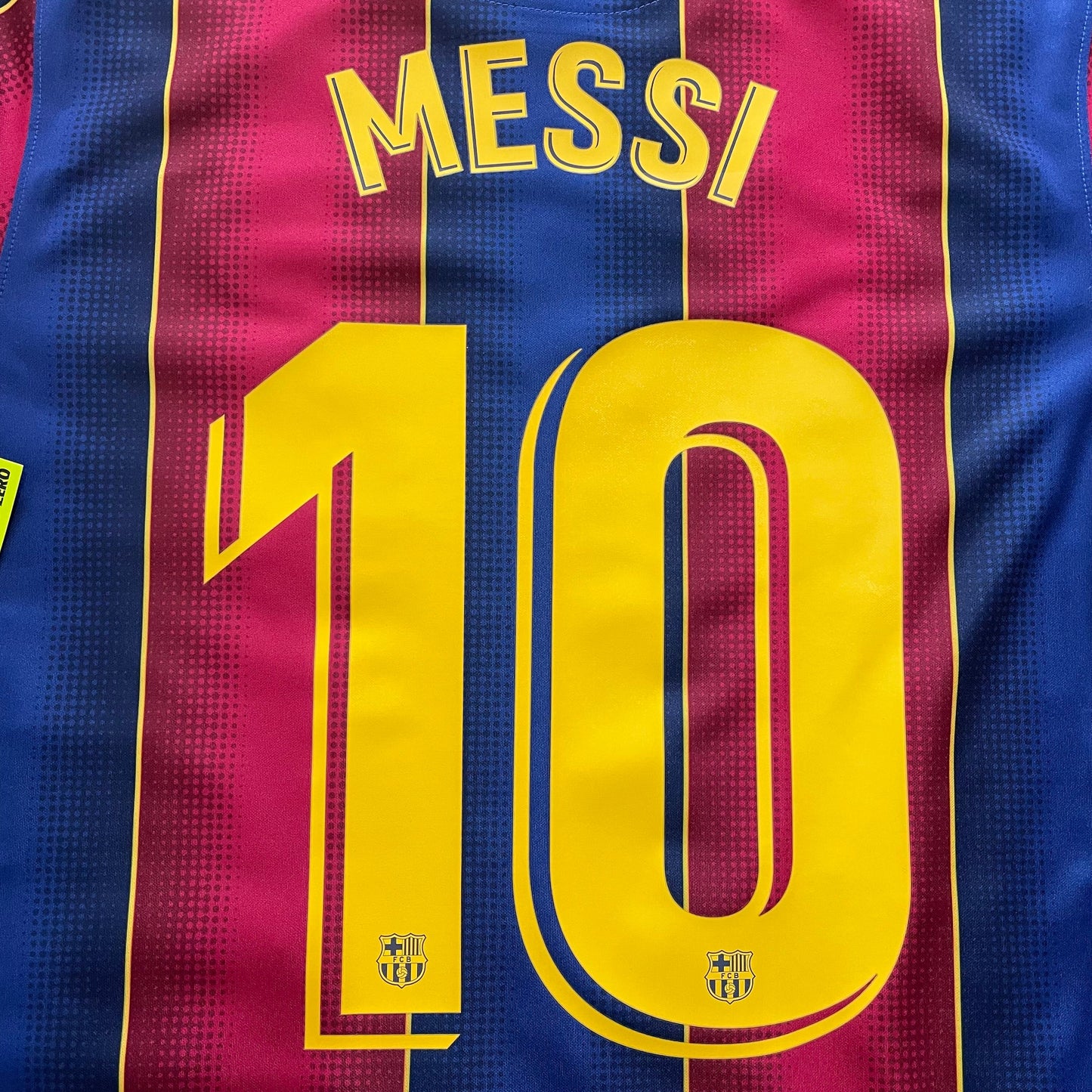2020-2021 FC Barcelona camiseta local #10 Messi (Niño/a M)