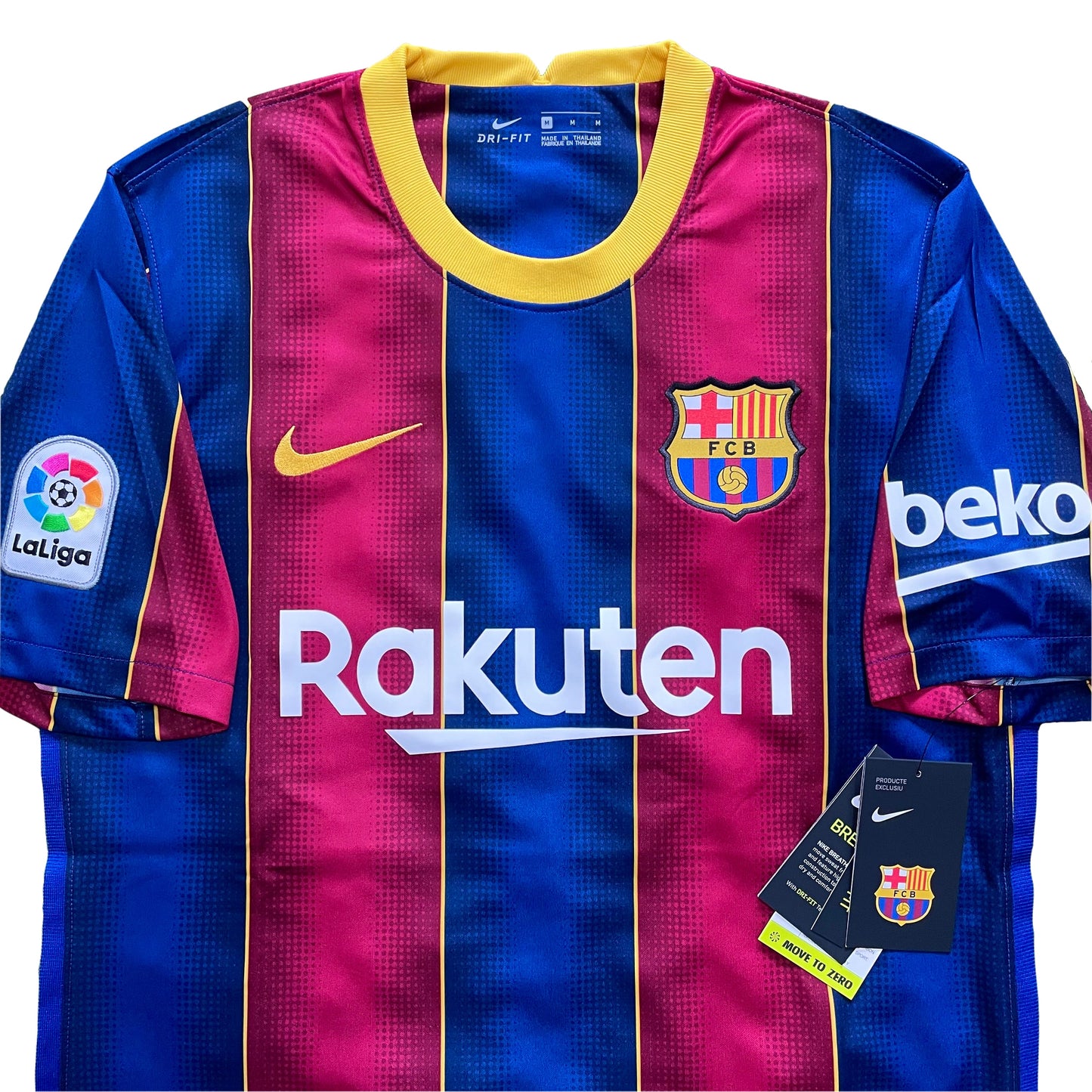 2020-2021 FC Barcelona home shirt (S, M, L)