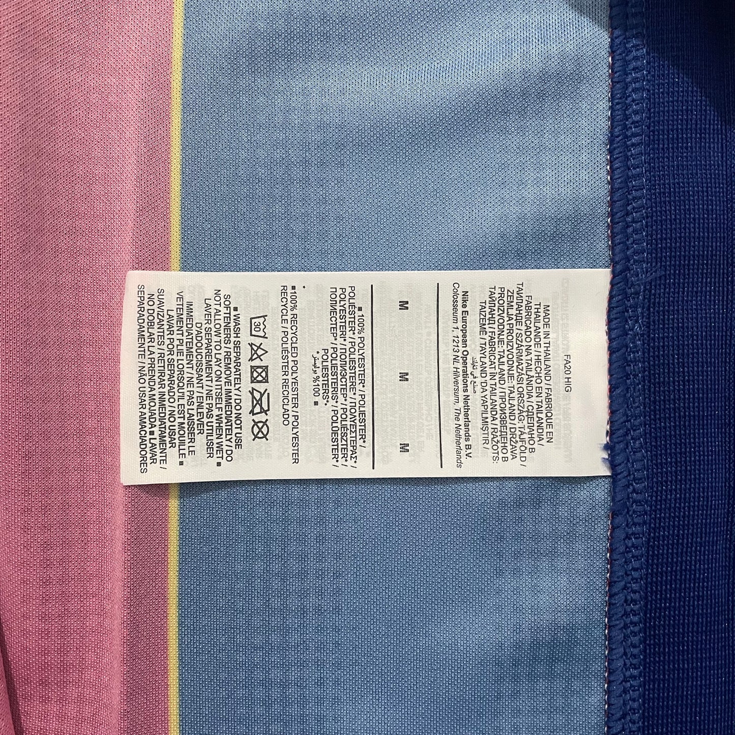 2020-2021 FC Barcelona home shirt (M)