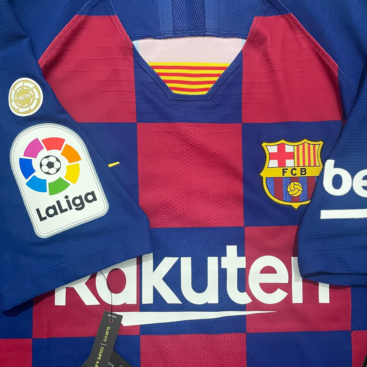 2019-2020 FC Barcelona home match shirt (S, XXL)