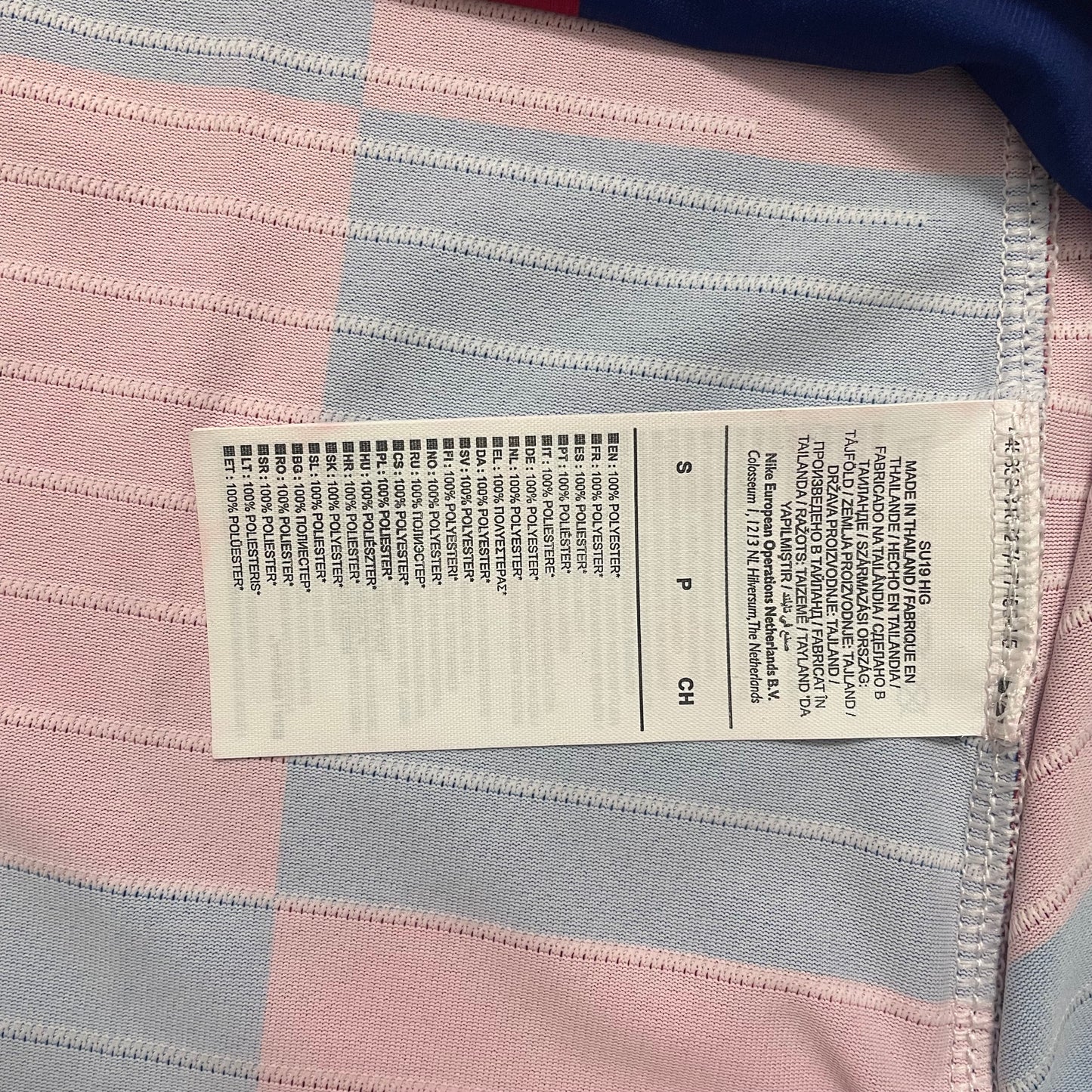 2019-2020 FC Barcelona home match shirt (S, XXL)