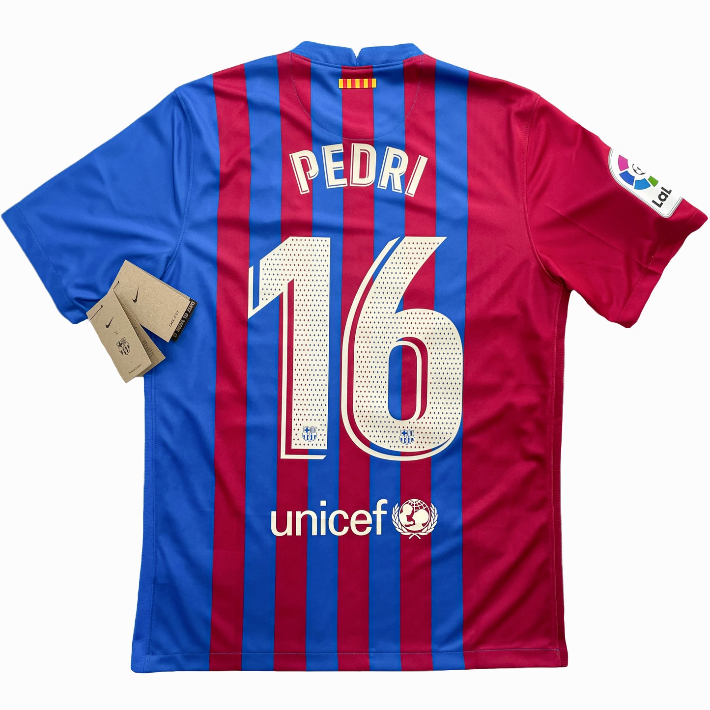 2021-2022 FC Barcelona camiseta local #16 Pedri (S, XL)