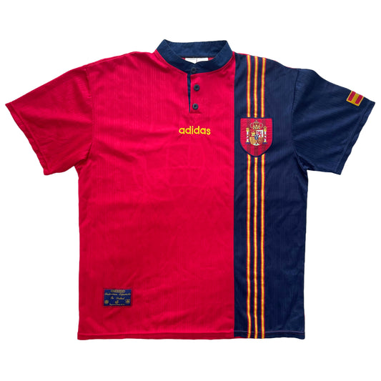 1996 Euro Spain home shirt (XL)