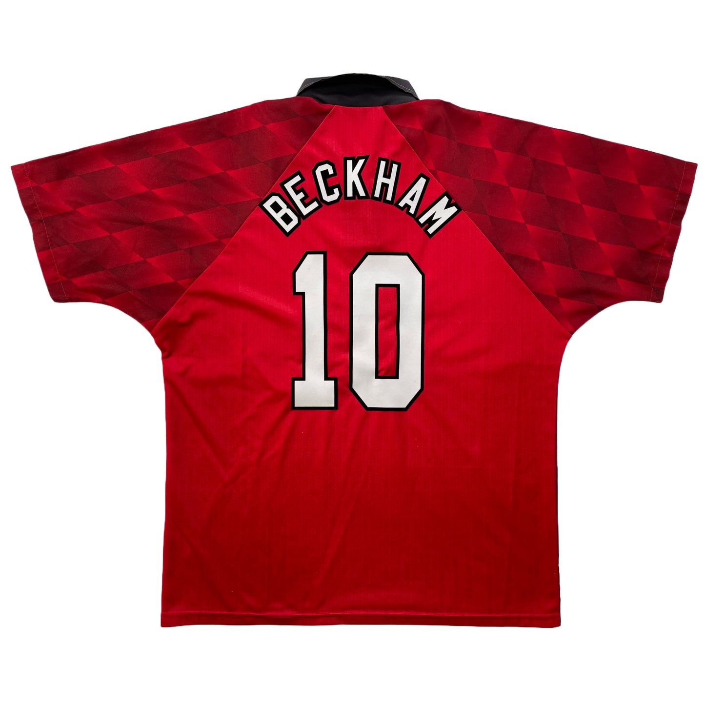 1996-1997 Manchester United FC home shirt #10 Beckham (XL)
