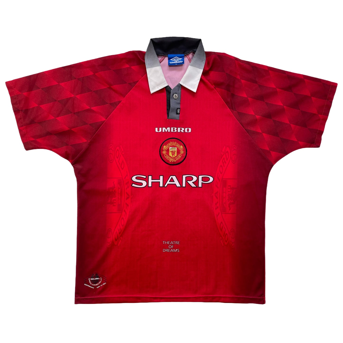 <tc>1996-1997 Manchester United FC camiseta local #10 Beckham (XL)</tc>