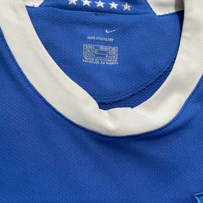 2006 World Cup Brazil away shirt #10 Ronaldinho (L)