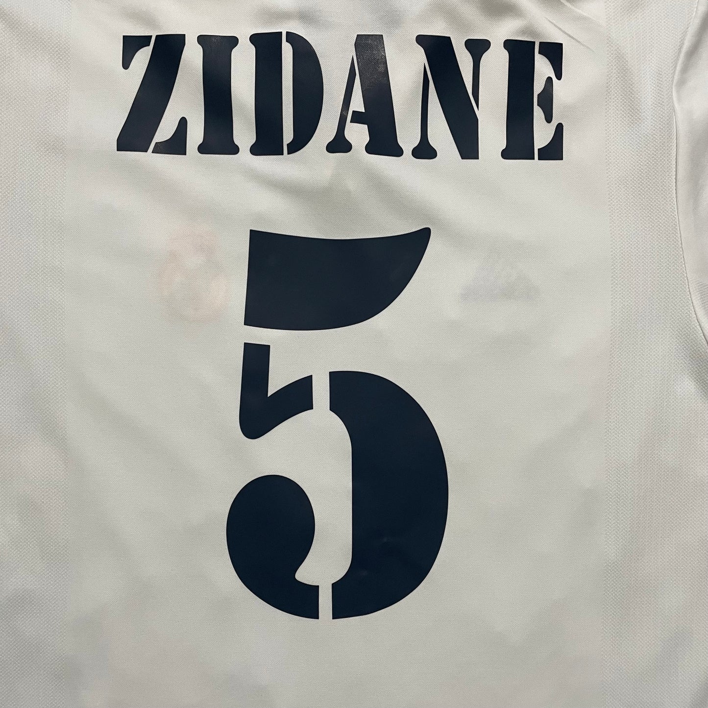 2001-2002 Centenary Real Madrid CF home shirt #5 Zidane (M)
