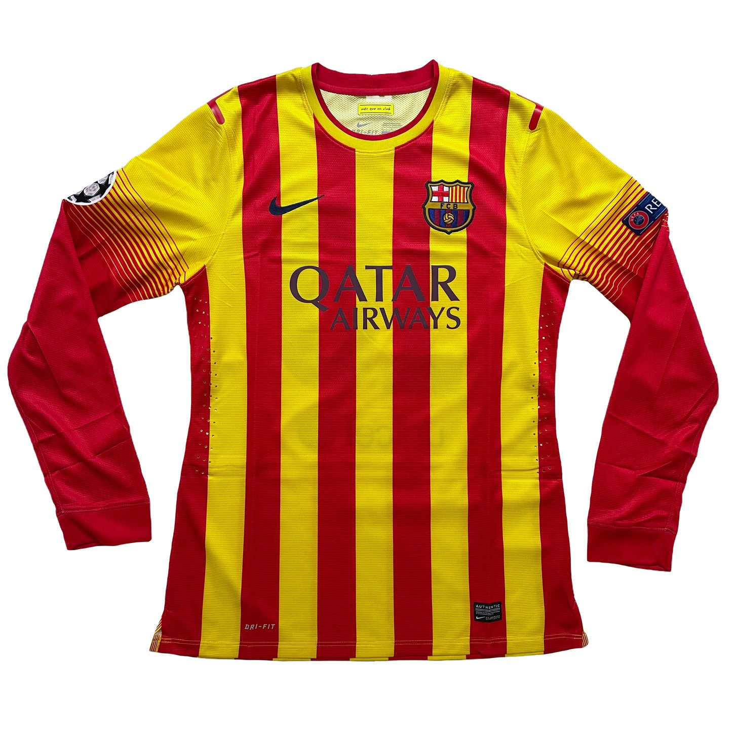 2013-2014 FC Barcelona Player Issue away shirt #10 Messi (L)